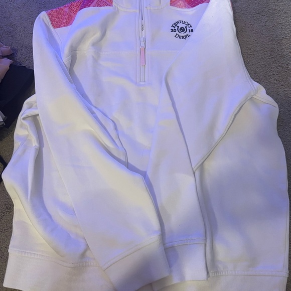 Vineyard Vines Kentucky Derby Zip Up - Picture 1 of 4